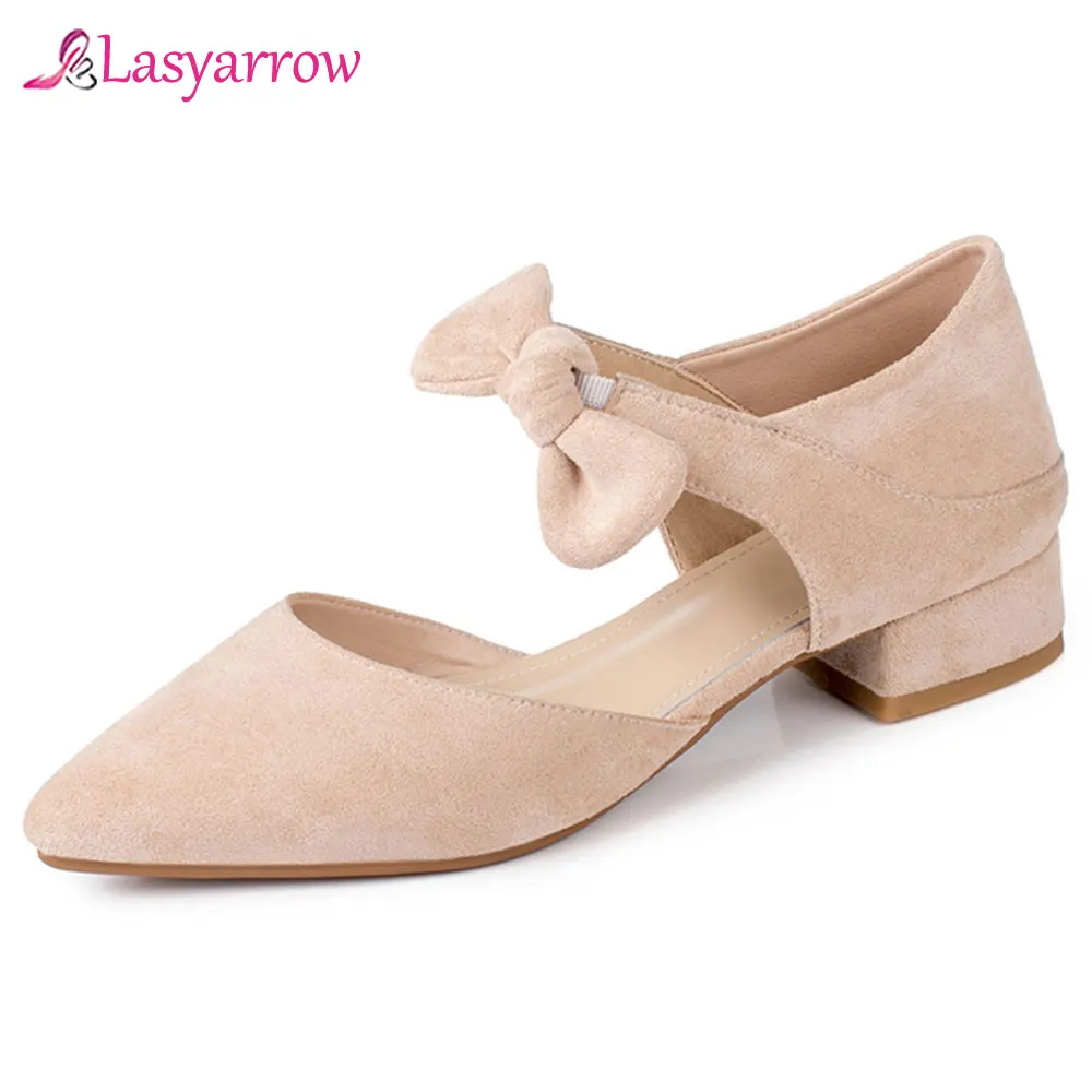 Lasyarrow elegant women's bowtie spring summer low heels ankle strap sandalias mujer 2019 working shoes sandals new pink J898
Lasyarrow elegant women's bowtie spring summer low heels ankle strap sandalias mujer 2019 working shoes sandals new pink J898