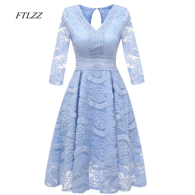 FTLZZ Spring New Embroidery Lace Slim Dress Women Sexy Hollow Out Dresses Women A-line Vintage Vestidos
FTLZZ Spring New Embroidery Lace Slim Dress Women Sexy Hollow Out Dresses Women A-line Vintage Vestidos