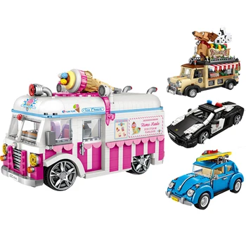 1005-1317pcs Mini Car Model Building Blocks Ice Cream Truck Super Running Car Hot Dog Car Toy Building Model Toys For Children
1005-1317pcs Mini Car Model Building Blocks Ice Cream Truck Super Running Car Hot Dog Car Toy Building Model Toys For Children