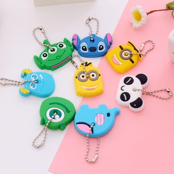8 Styles Cartoon Cute Animals Key Chains Key Cover Cap Silicone Keychains Panda Stitch Elephant Key Rings Bag Pendant Gift
8 Styles Cartoon Cute Animals Key Chains Key Cover Cap Silicone Keychains Panda Stitch Elephant Key Rings Bag Pendant Gift