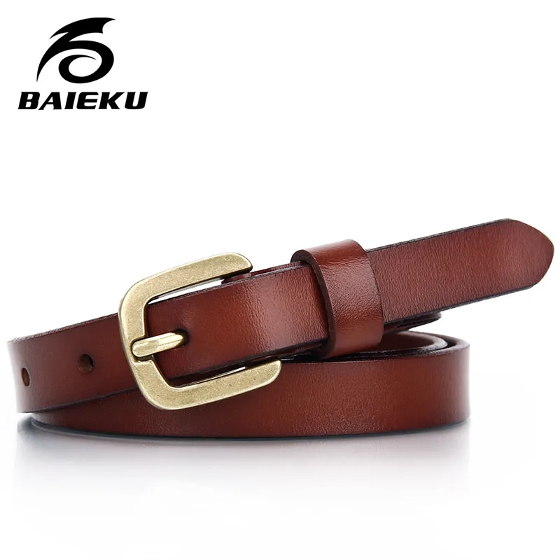 Ladies Thin Silver Braided Fashion Waist Belt Pin Buckle Girls Elegant Waistband