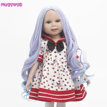 18 inch American Doll Wigs High-temperature Fiber Wig Long Curly Brown Hair Doll Wigs
18 inch American Doll Wigs High-temperature Fiber Wig Long Curly Brown Hair Doll Wigs