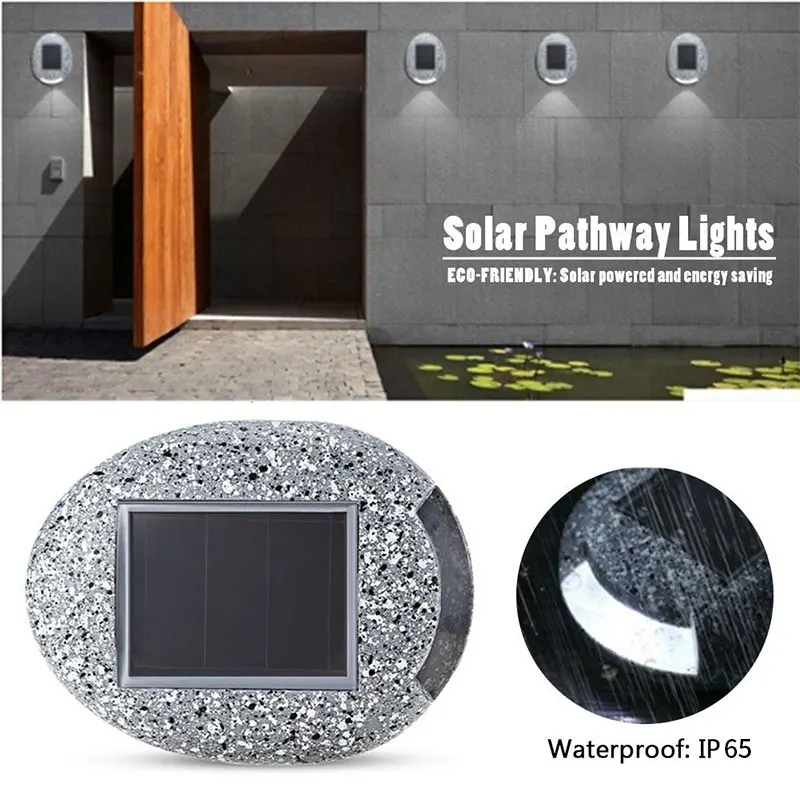 Disk Lights Stone Lamp Path Lights Durable Buried Light Landscape Light Solar Power Eco-Friendly Ground Lamp Drop Shipping
Disk Lights Stone Lamp Path Lights Durable Buried Light Landscape Light Solar Power Eco-Friendly Ground Lamp Drop Shipping