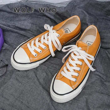 WOLF WHO 2020 Trend Sneakers Male Green Red Student Shoes Men Flat Espadrilles Couple Breathable Casual Plimsolls krasovki X-011
WOLF WHO 2020 Trend Sneakers Male Green Red Student Shoes Men Flat Espadrilles Couple Breathable Casual Plimsolls krasovki X-011