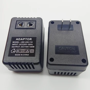 220V to 110V Step Down Voltage Converter Transformer 100W Travel Power Converter input 220V change to output 110V AC adapter
220V to 110V Step Down Voltage Converter Transformer 100W Travel Power Converter input 220V change to output 110V AC adapter