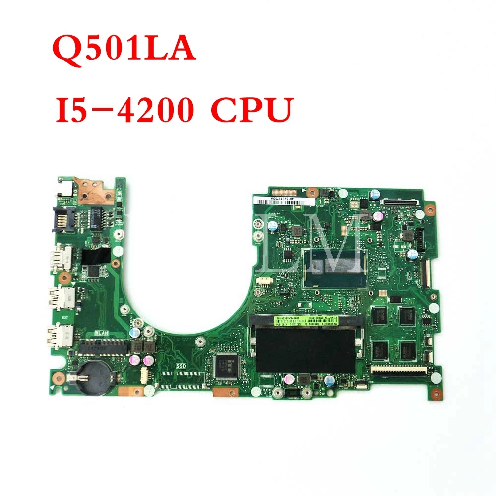 Q501LA SR170 I5-4200 CPU mainboard For ASUS Q501 Q501L Q501LA Laptop motherboard 60NB01F0-MB6010 100% Tested Well
Q501LA SR170 I5-4200 CPU mainboard For ASUS Q501 Q501L Q501LA Laptop motherboard 60NB01F0-MB6010 100% Tested Well
