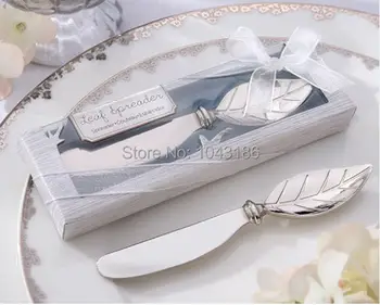 wedding gift Stainless Steel Leaf Chrome Jam spreader party favors Birthday Souvenir Butter Knife 100pcs/lot
wedding gift Stainless Steel Leaf Chrome Jam spreader party favors Birthday Souvenir Butter Knife 100pcs/lot