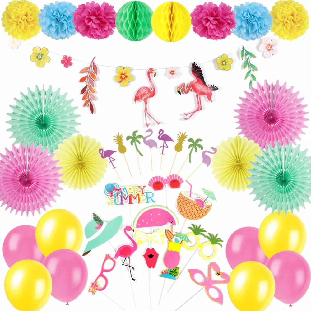 25pcs Hawaii Summer Party Decoration Balloons Flamingo Pineapple Paper Pleated Fans Photo Props Birthday Wedding Party Decor
25pcs Hawaii Summer Party Decoration Balloons Flamingo Pineapple Paper Pleated Fans Photo Props Birthday Wedding Party Decor