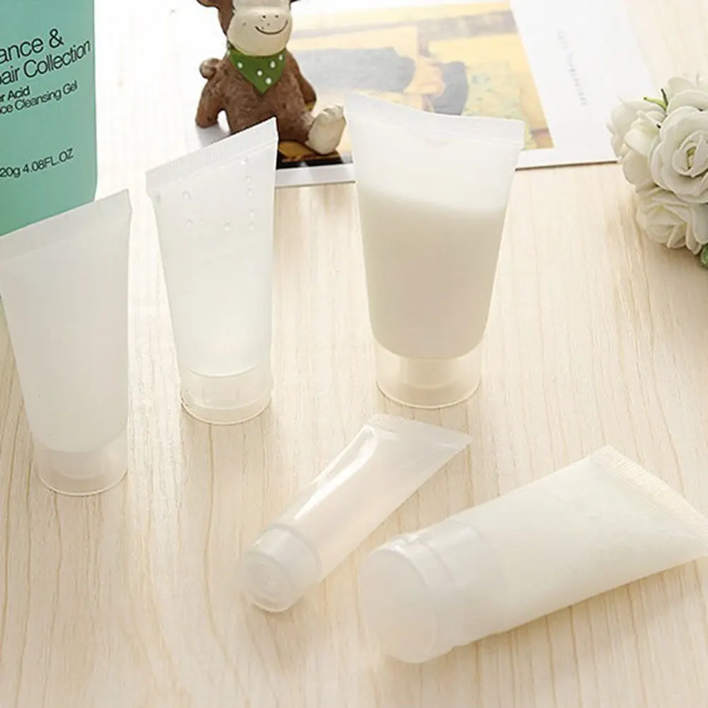 10pcs Empty Portable Travel Tubes Squeeze Cosmetic Containers Cream Lotion Plastic Bottles 20ml Mini storage bottle
10pcs Empty Portable Travel Tubes Squeeze Cosmetic Containers Cream Lotion Plastic Bottles 20ml Mini storage bottle