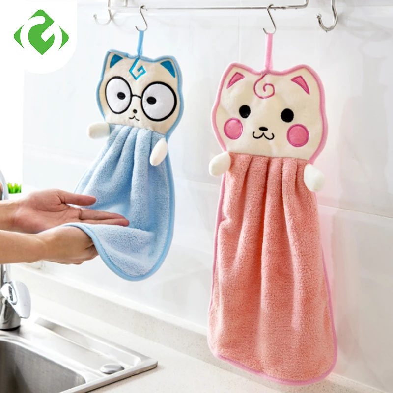 Cute Animal Coral Velvet Bathroom Supplies Soft Hand Towel Absorbent Cloth Dishcloths Hanging Lint-Free Cloth Kitchen Accessorie
Cute Animal Coral Velvet Bathroom Supplies Soft Hand Towel Absorbent Cloth Dishcloths Hanging Lint-Free Cloth Kitchen Accessorie