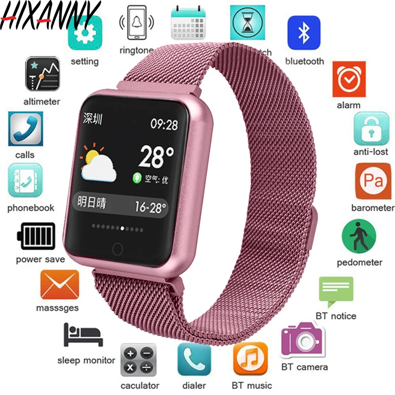Sports IP68 Smart Watch P68 fitness bracelet activity tracker heart rate monitor blood pressure for ios Android apple iPhone 6 7
Sports IP68 Smart Watch P68 fitness bracelet activity tracker heart rate monitor blood pressure for ios Android apple iPhone 6 7