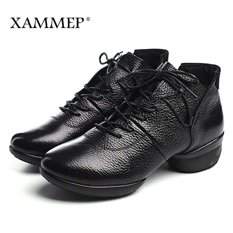 Women Dance Shoes Genuine Leather Modern Ethnic Jazz Shoes Professional High Heel Increase Dancing Ballet Shoes Soft Xammep
Women Dance Shoes Genuine Leather Modern Ethnic Jazz Shoes Professional High Heel Increase Dancing Ballet Shoes Soft Xammep