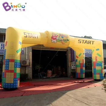 EXQUISITE INKJET 10x4x5.2mh inflatable four feet arch toy brick decoration personalized for advertising entrance or opining shop
EXQUISITE INKJET 10x4x5.2mh inflatable four feet arch toy brick decoration personalized for advertising entrance or opining shop