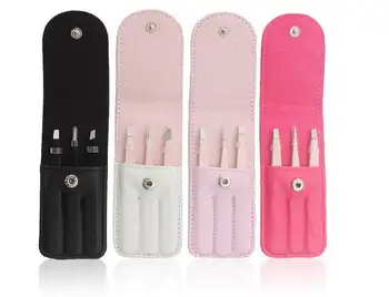 300sets 3Pcs set Stainless Steel Eyebrow Tweezer Set 9.6cm Slant Tip Point Tip Flat Tip Rose Tweezers For Hair Removal Face Beau
300sets 3Pcs set Stainless Steel Eyebrow Tweezer Set 9.6cm Slant Tip Point Tip Flat Tip Rose Tweezers For Hair Removal Face Beau