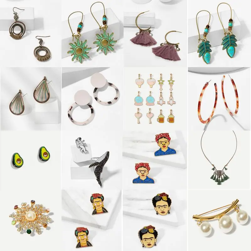 XEDZ New hot sale all kinds of creative personality earrings ear buckle brooch backpack ear jewelry beautiful girl lover gift
XEDZ New hot sale all kinds of creative personality earrings ear buckle brooch backpack ear jewelry beautiful girl lover gift