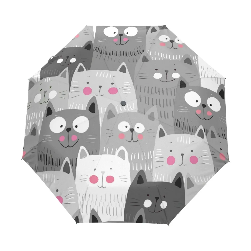 Lovely Cartoon Kitten Cat Umbrella Custom Rain Women Umbrella Design Portable Stylish Useful Umbrellas Good Gift for Children
Lovely Cartoon Kitten Cat Umbrella Custom Rain Women Umbrella Design Portable Stylish Useful Umbrellas Good Gift for Children