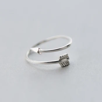 MloveAcc Women Love Arrow Ring Opening Fashion Jewelry Pure 100% 925 Sterling Silver Finger Rings Best Gift
MloveAcc Women Love Arrow Ring Opening Fashion Jewelry Pure 100% 925 Sterling Silver Finger Rings Best Gift