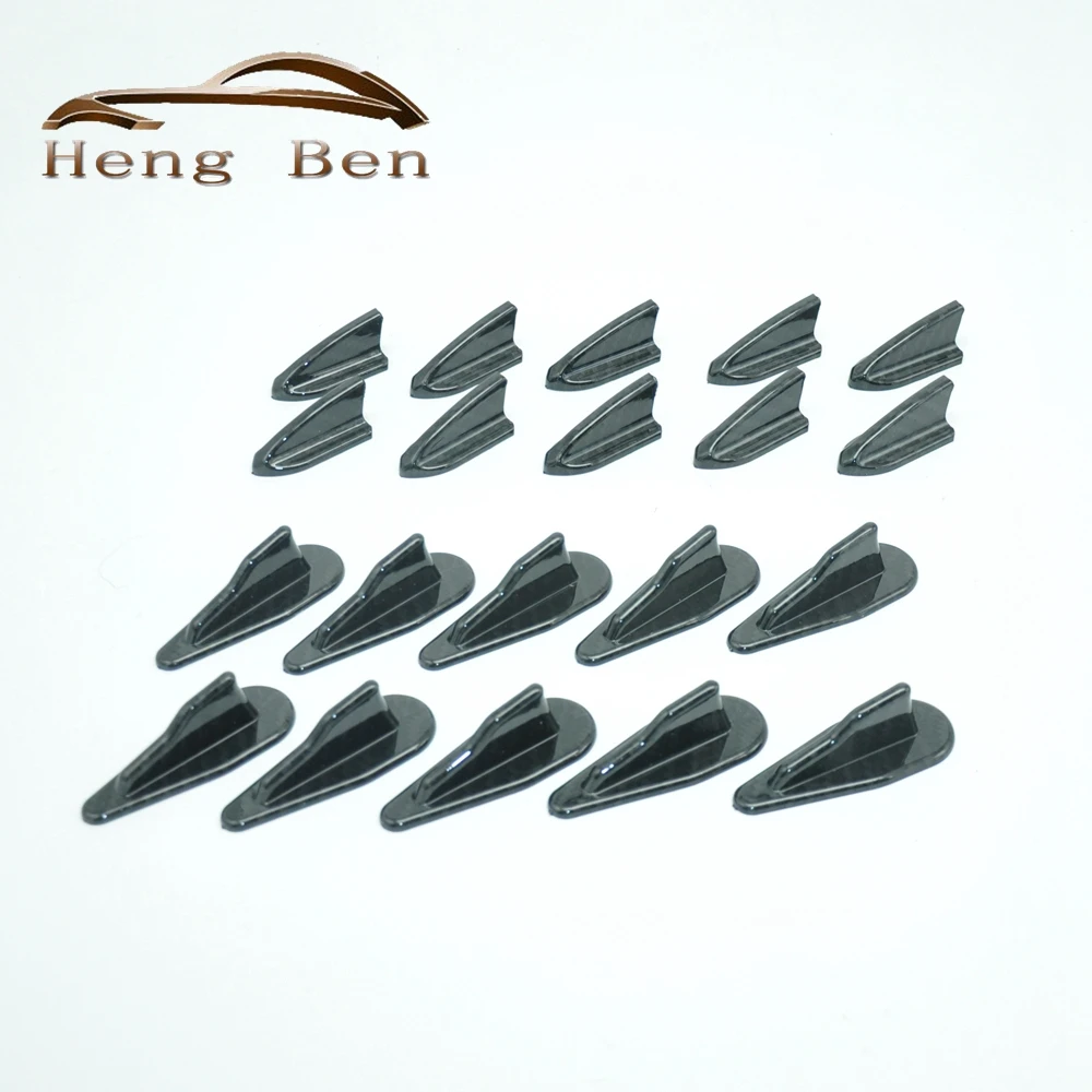 HB Plastic Universal 10pcs Roof Shark Fins Spoiler Fit Carton Fiber Splitter Wing Body Canards
HB Plastic Universal 10pcs Roof Shark Fins Spoiler Fit Carton Fiber Splitter Wing Body Canards