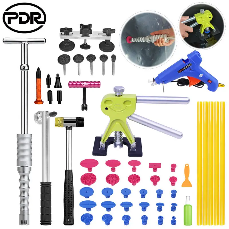 PDR Reverse Hammer Paintless Dent Repair Tools Removal Car Repair Tool Set Tool Kit Dent Puller Car Repair Set
PDR Reverse Hammer Paintless Dent Repair Tools Removal Car Repair Tool Set Tool Kit Dent Puller Car Repair Set