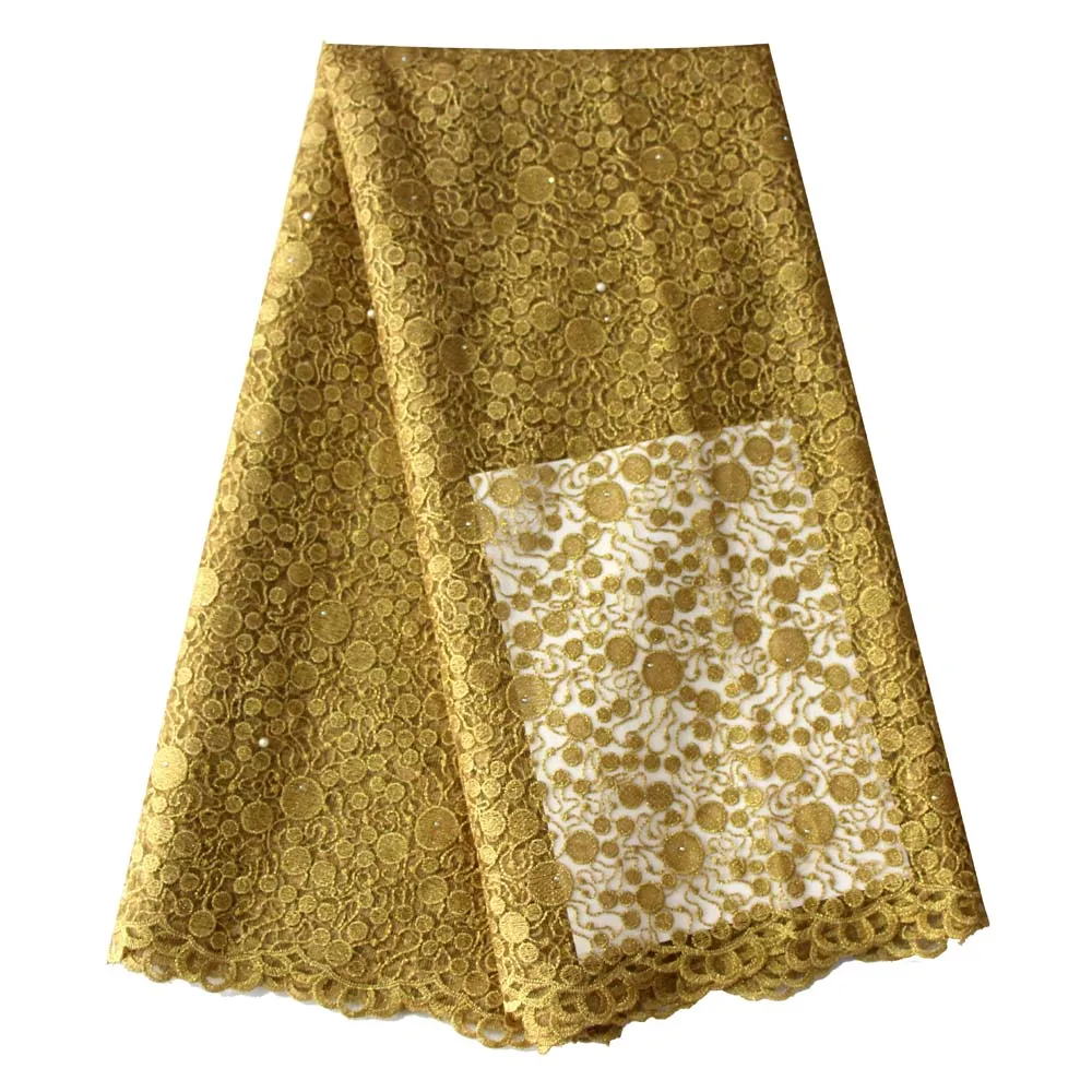 Ourwin African French Lace Fabric High Quality 2019 Gold Lace Fabric Metallic Material Nigerian Lace Fabrics for Wedding Dress
Ourwin African French Lace Fabric High Quality 2019 Gold Lace Fabric Metallic Material Nigerian Lace Fabrics for Wedding Dress