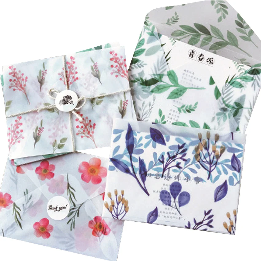100pcs/lot Four Seasons in a Dream sulfuric acid paper envelope watercolor oil painting envelope for invitations Supplies
100pcs/lot Four Seasons in a Dream sulfuric acid paper envelope watercolor oil painting envelope for invitations Supplies