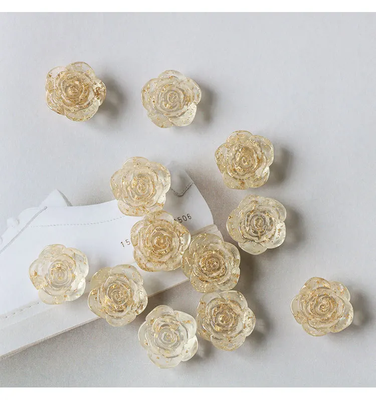 50PCS 23mm Resin Material Transparent Gold Foil Flower shape Charm for Earring DIY Handmade Jewelry Accessory Findings wholesale
50PCS 23mm Resin Material Transparent Gold Foil Flower shape Charm for Earring DIY Handmade Jewelry Accessory Findings wholesale
