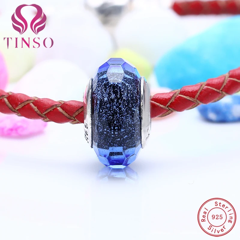 100% Real 925 Sterling Silver Night Star Sky Murano Glass Beads Charms Fit Pandora Bracelet for DIY Jewelry Making Gift
100% Real 925 Sterling Silver Night Star Sky Murano Glass Beads Charms Fit Pandora Bracelet for DIY Jewelry Making Gift