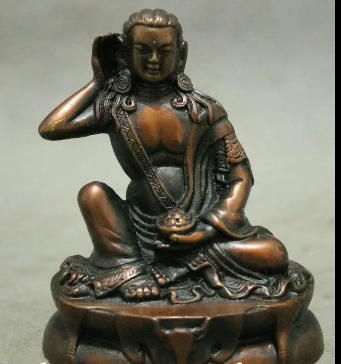 wang67110320+++Chinese Bronze Buddhism Arhat Wealth Milarepa Buddha Ride Deer Head Statue
wang67110320+++Chinese Bronze Buddhism Arhat Wealth Milarepa Buddha Ride Deer Head Statue