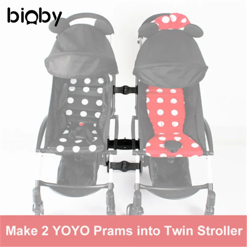 Stroller Connector Make Joint Linker 3 Coupler Twin Groove Pram For Babyzen Strollers Pushchair Baby Stroller Accessories
Stroller Connector Make Joint Linker 3 Coupler Twin Groove Pram For Babyzen Strollers Pushchair Baby Stroller Accessories