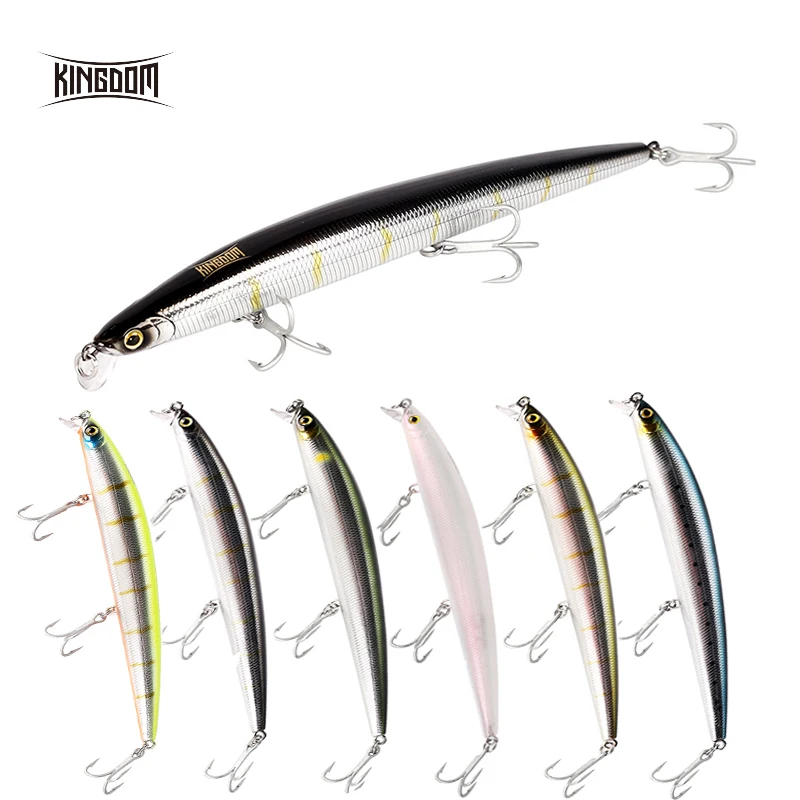 Kingdom Isca Artificial Fishing Lure 180mm 29/33g Floating & Sinking Long casting Pike Fishing SwimBait For Trolling Seabass
Kingdom Isca Artificial Fishing Lure 180mm 29/33g Floating & Sinking Long casting Pike Fishing SwimBait For Trolling Seabass