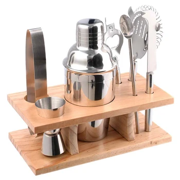PHFU-8 PCs Stainless Steel Cocktail Bartender Bar Set Kit, Mixer Bundle Drink Martini Tools, Shaker Double Jigger Lemon Knife
PHFU-8 PCs Stainless Steel Cocktail Bartender Bar Set Kit, Mixer Bundle Drink Martini Tools, Shaker Double Jigger Lemon Knife