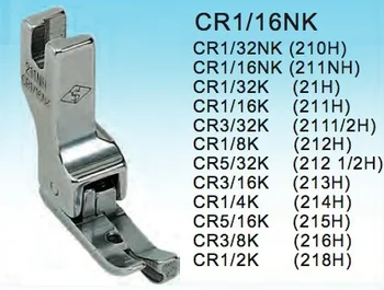 CR1/8K (212H COMPENSATING FEET FOR KNIT FOR JUKI BROTHER TYPICAL JACK SIRUBA PFAFF MITSUBISH TOYATA
CR1/8K (212H COMPENSATING FEET FOR KNIT FOR JUKI BROTHER TYPICAL JACK SIRUBA PFAFF MITSUBISH TOYATA