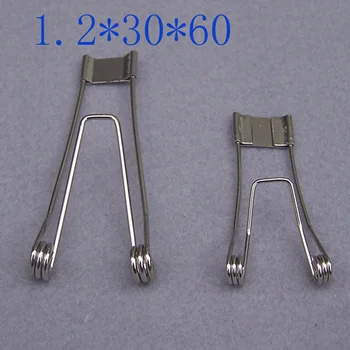 100 pcs/lot ,1.2mm*30mm*60mm Fixed Spring Clip For LED Ceiling Lamp , Spotlights, Downlight ,Free Shipping
100 pcs/lot ,1.2mm*30mm*60mm Fixed Spring Clip For LED Ceiling Lamp , Spotlights, Downlight ,Free Shipping