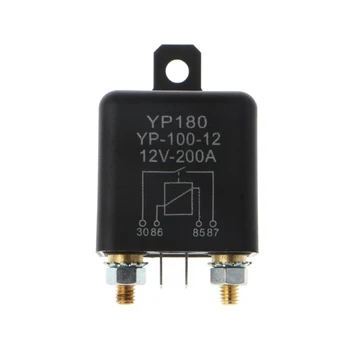 OOTDTY Black 12V DC 200A High Power Car Relay Truck Motor Continuous Type Automotive Switch Durable & Firm & Stable
OOTDTY Black 12V DC 200A High Power Car Relay Truck Motor Continuous Type Automotive Switch Durable & Firm & Stable