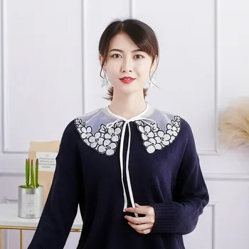 Women Fake Collar Flower Vintage Detachable Half Shirts for Matching Sweater XRQ88
Women Fake Collar Flower Vintage Detachable Half Shirts for Matching Sweater XRQ88