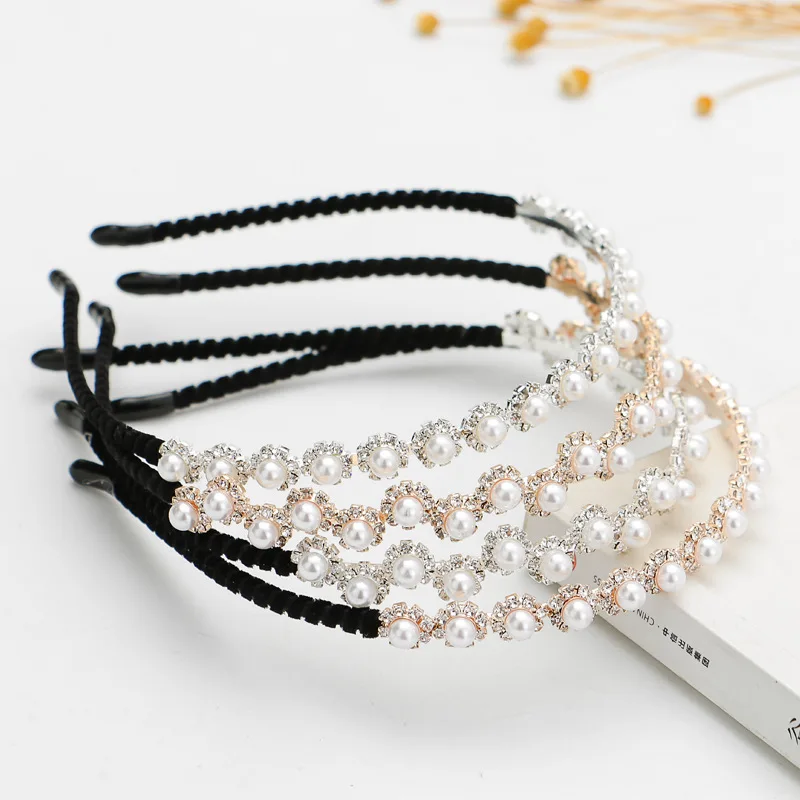 Birthday Headband New Crystal Pearl Hair Bands Wear Hoop for Women Girls Ornaments Head Crystal 1PC Elegant Wedding
Birthday Headband New Crystal Pearl Hair Bands Wear Hoop for Women Girls Ornaments Head Crystal 1PC Elegant Wedding