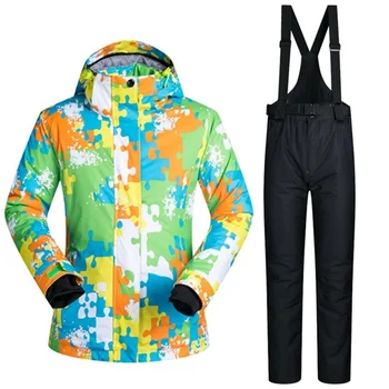 Lovers Ski Suits Waterproof Men Women Ski Jacket+Pants Warm Thicken Snowboard Clothes Pants Set Windproof Breathable Skiing
Lovers Ski Suits Waterproof Men Women Ski Jacket+Pants Warm Thicken Snowboard Clothes Pants Set Windproof Breathable Skiing