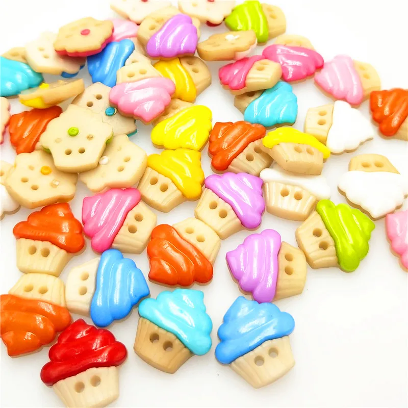 30pcs 16x16mm Ice Cream Shaped Plastic Buttons Shirt Sweater Button Sewing Accessories Baby Botone Scrapbook Embellishment
30pcs 16x16mm Ice Cream Shaped Plastic Buttons Shirt Sweater Button Sewing Accessories Baby Botone Scrapbook Embellishment