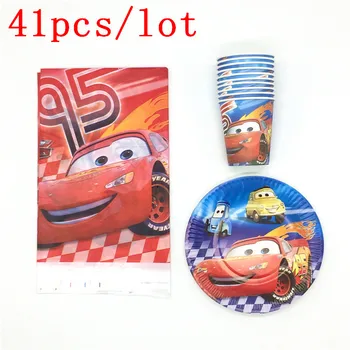 Pop Disney Lightning McQueen Cars Theme Design Tablecloth Plates Cups Event Party Supply Birthday Party Decoration 41Pcs/Lot
Pop Disney Lightning McQueen Cars Theme Design Tablecloth Plates Cups Event Party Supply Birthday Party Decoration 41Pcs/Lot