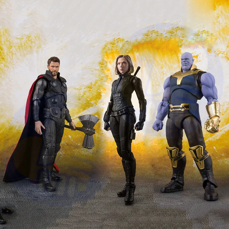2019 NEW Movie Avenger Endgame Thanos Thor Black widow Iron Man Avenger Infinity War Cartoon Toy Action Figure Model Doll Gift
2019 NEW Movie Avenger Endgame Thanos Thor Black widow Iron Man Avenger Infinity War Cartoon Toy Action Figure Model Doll Gift