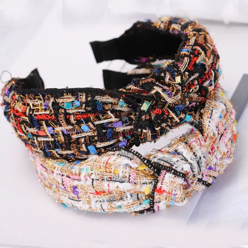 Winter Bohemian Ethnic Woolen Multiple Color Knotted Hairband Knot Headband customized Hair Accessories
Winter Bohemian Ethnic Woolen Multiple Color Knotted Hairband Knot Headband customized Hair Accessories