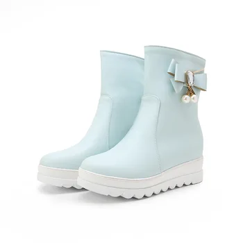 Winter in 2018 new product platform diamond bow boots female tide of 40 to 43, 181022
Winter in 2018 new product platform diamond bow boots female tide of 40 to 43, 181022