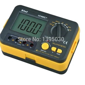 1pcs new Digital Meter multimeter VC480C+ 3 1/2 Digital Milli-ohm Meter Resistance Tester 4 wire Test w/LCD
1pcs new Digital Meter multimeter VC480C+ 3 1/2 Digital Milli-ohm Meter Resistance Tester 4 wire Test w/LCD