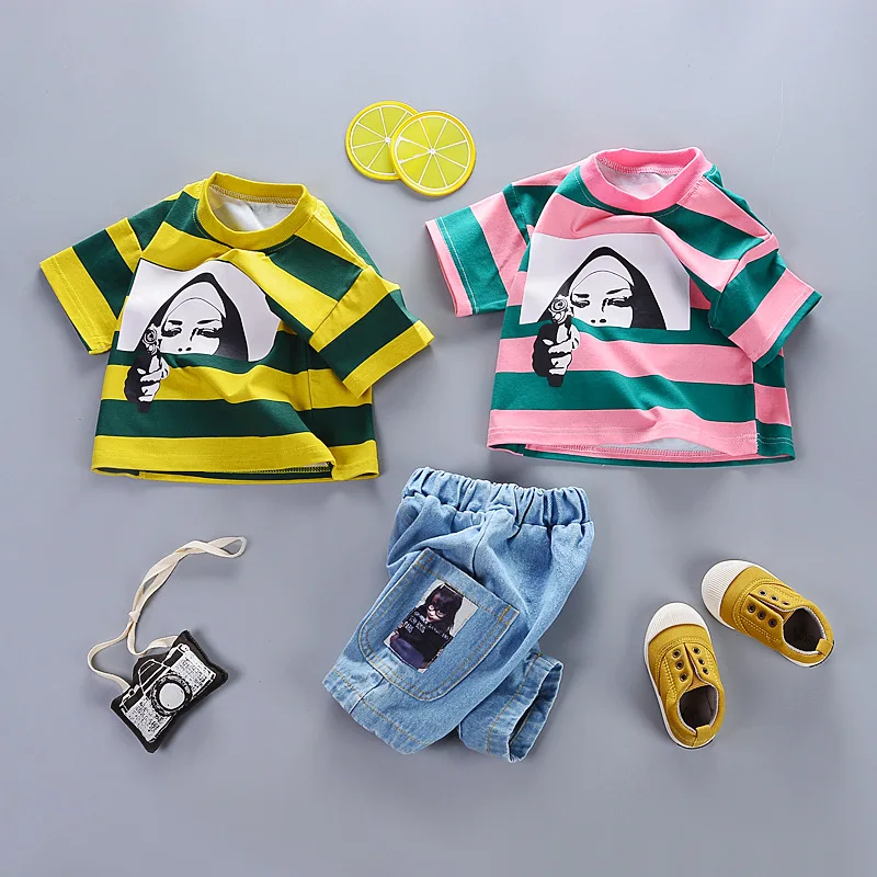 DIIMUU New Fashion Baby Girls Clothing Summer Shorts Outfits Printing Casual Pullovers T-Shirts Pants Street Style Tracksuits
DIIMUU New Fashion Baby Girls Clothing Summer Shorts Outfits Printing Casual Pullovers T-Shirts Pants Street Style Tracksuits