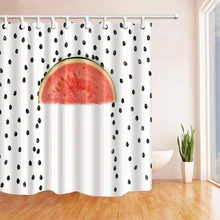 Watermelon rain Home Bathroom Decor Waterproof Shower Curtain & 12 Hooks 71*71inch
Watermelon rain Home Bathroom Decor Waterproof Shower Curtain & 12 Hooks 71*71inch