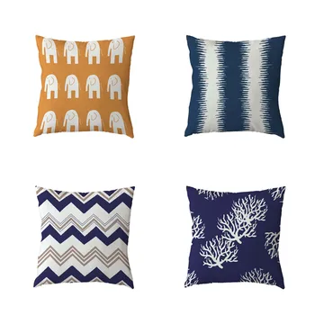 Simple Four-Piece Set Cushion Cover Elephant Throw Pillow Case 45cm Geometric Orange Blue Dot Striped Home Sofa Office Car Decor
Simple Four-Piece Set Cushion Cover Elephant Throw Pillow Case 45cm Geometric Orange Blue Dot Striped Home Sofa Office Car Decor