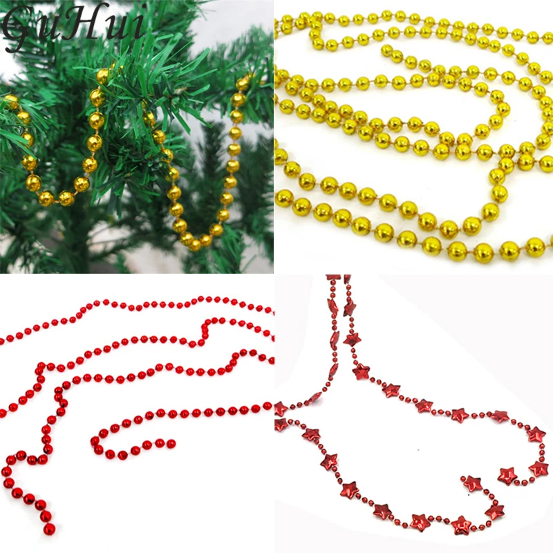 Christmas Tree Hanging Ornaments Holiday Gift Stars Round Beads Fishing Line Pearls Beads Chain String New Year Party Decoration
Christmas Tree Hanging Ornaments Holiday Gift Stars Round Beads Fishing Line Pearls Beads Chain String New Year Party Decoration