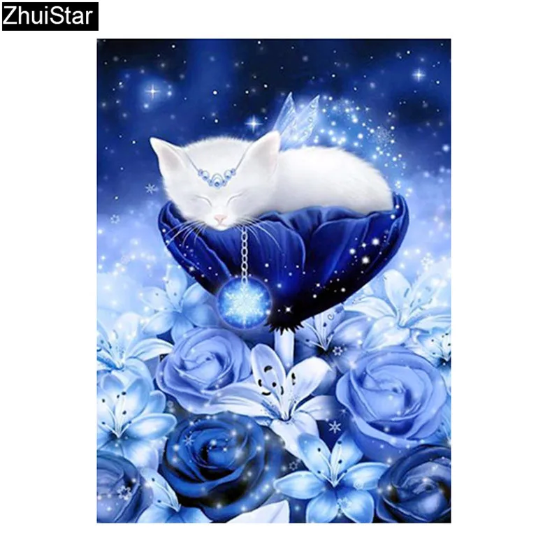 Diamond Embroidery Cute Cat on Blue Flowers Full Square Diamond Painting Needlework Unfinished Handmade Craft DIY Hobby Gift XY1
Diamond Embroidery Cute Cat on Blue Flowers Full Square Diamond Painting Needlework Unfinished Handmade Craft DIY Hobby Gift XY1