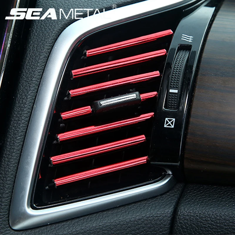 Car Interior Decoration Strip Auto Mouldings Chrome Styling Stickers on Cars Air Outlet Vent Decorative Universal Accessories
Car Interior Decoration Strip Auto Mouldings Chrome Styling Stickers on Cars Air Outlet Vent Decorative Universal Accessories