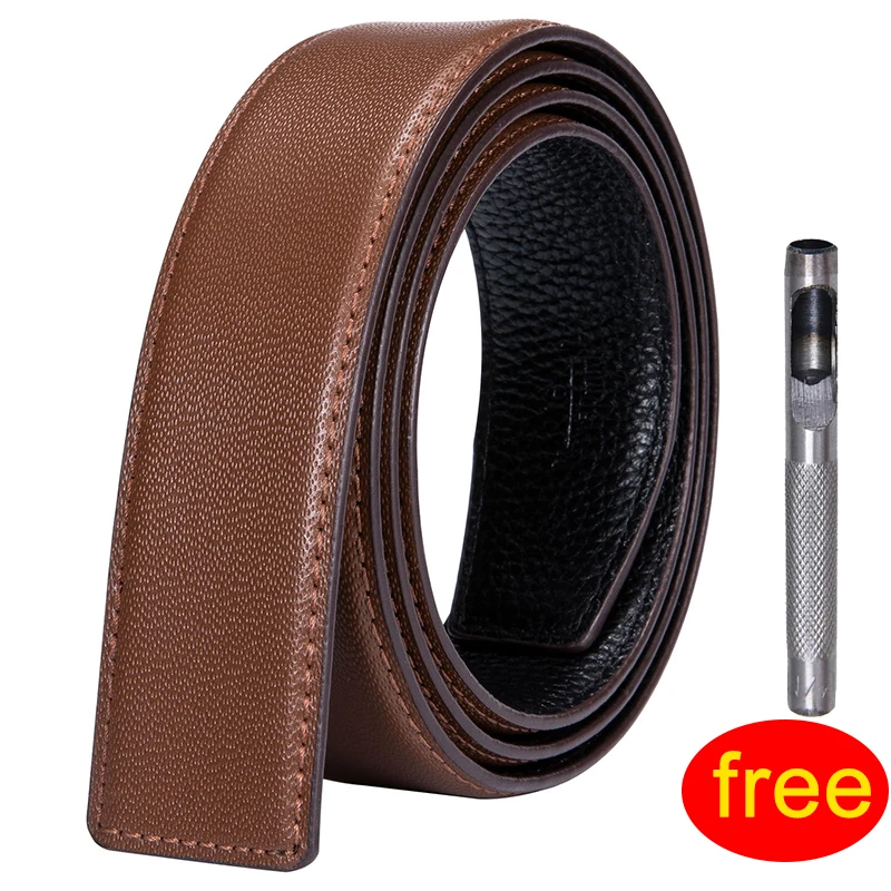 Hi-Tie Cowhide Genuine Leather Belt without Buckle Men's Genuine Leather Belt Strap with Holes H Buckle Belt Body no Buckle
Hi-Tie Cowhide Genuine Leather Belt without Buckle Men's Genuine Leather Belt Strap with Holes H Buckle Belt Body no Buckle